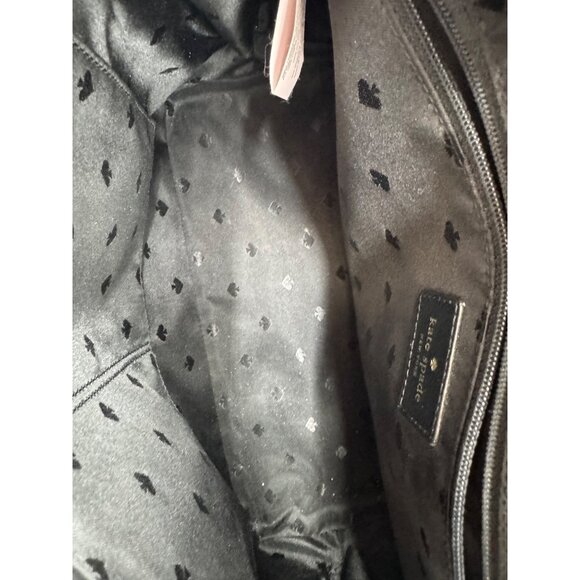 Kate Spade New York Patterson Drive Black Leather Dome Satchel bag - Picture 12 of 16